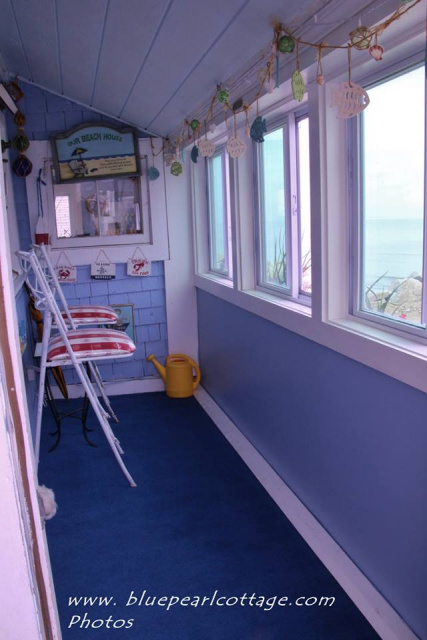 Entry Porch to the Blue Pearl Cottage
